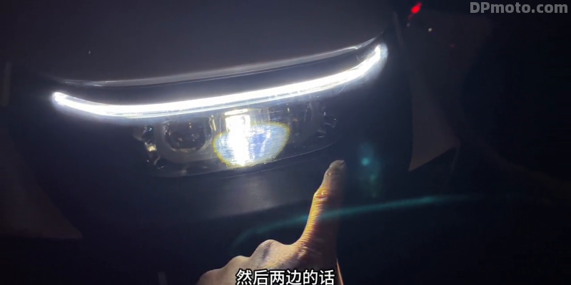 九号M95c大灯效果分享#九号大灯-电摩之家